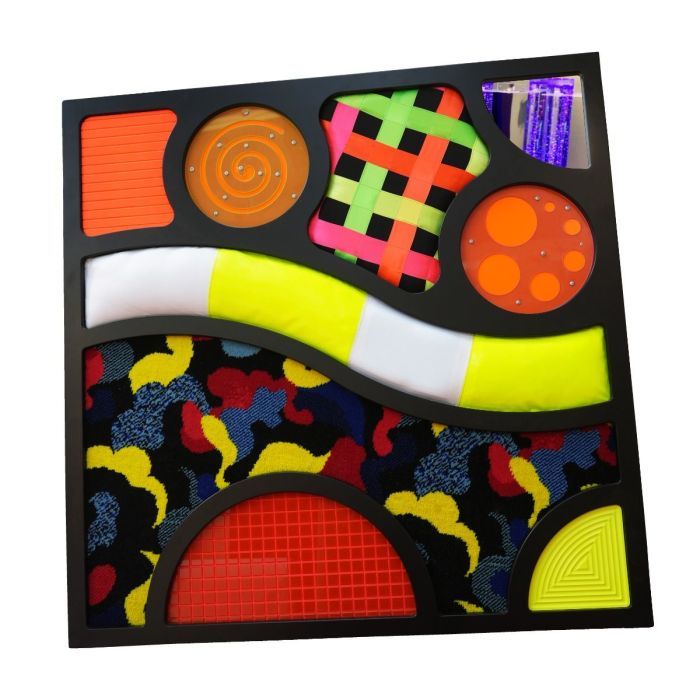 Rompa UV Ultraviolet Abstract Tactile Panel