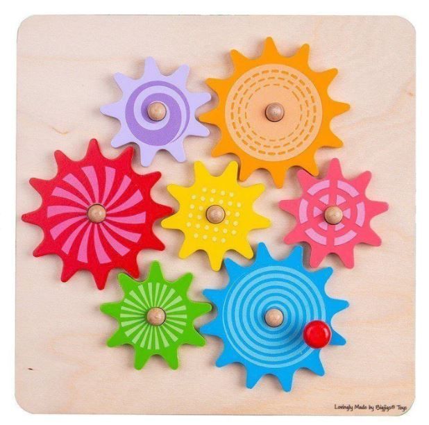 Wooden Cog Puzzle