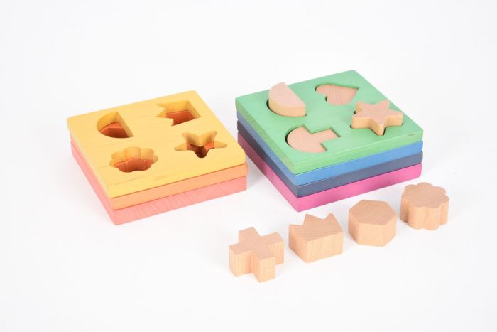 Wooden Shape Stacker