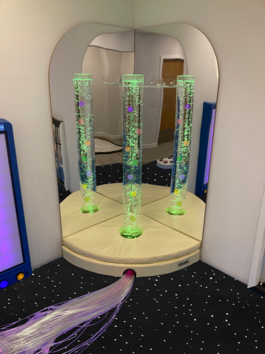 Snoezelen Deluxe Bubble Tube Sensory Corner Kit