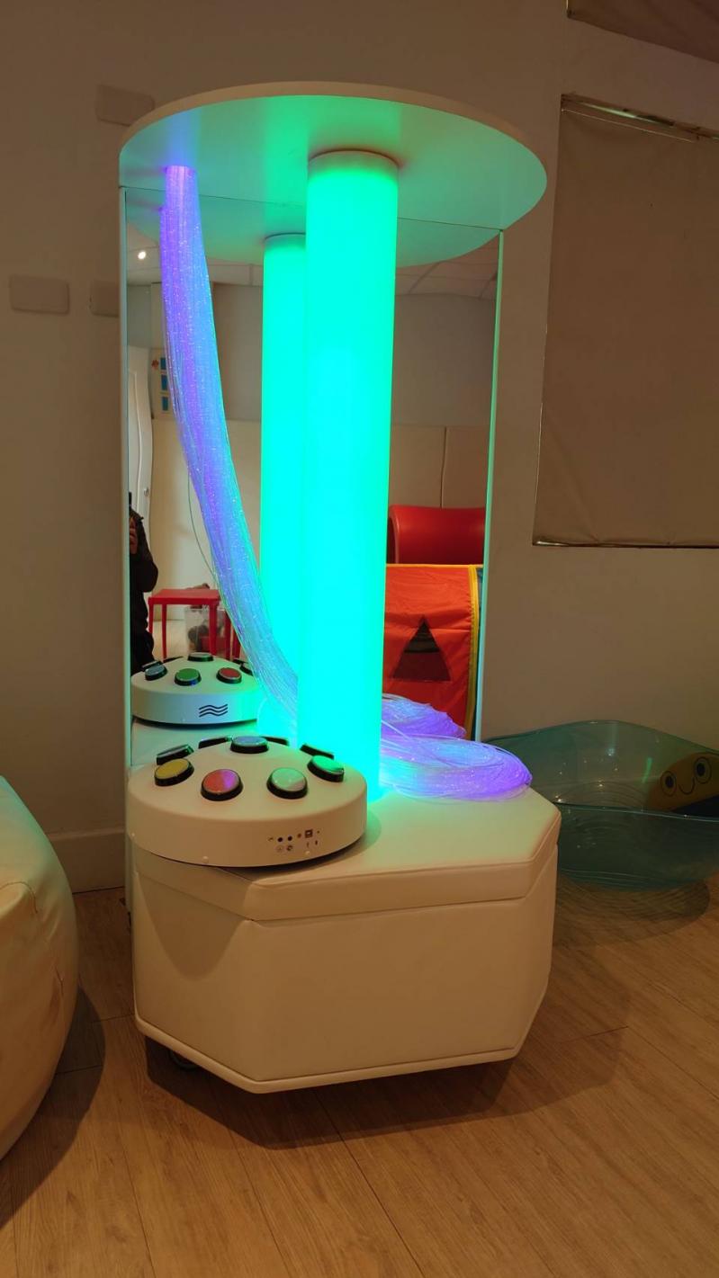 Sensory stroller - Rainbow tube